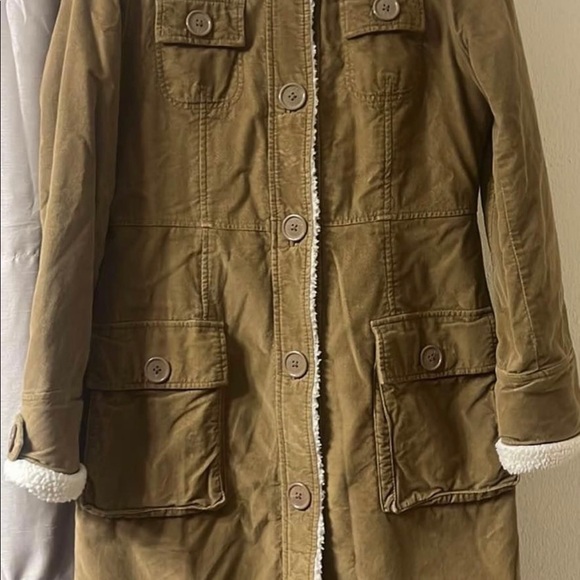 🧥American Eagle Brown Faux Sherpa Coat
Size: M - Picture 1 of 11